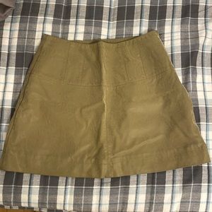 Free People Suede Skirt
